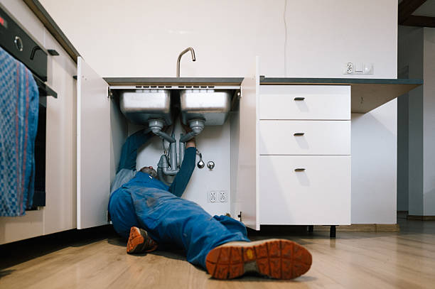 Professional Plumbing technician working in Hanover, PA